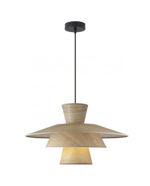 Colgante BARI saco marron 1 x 60w e-27 - ALEMAR