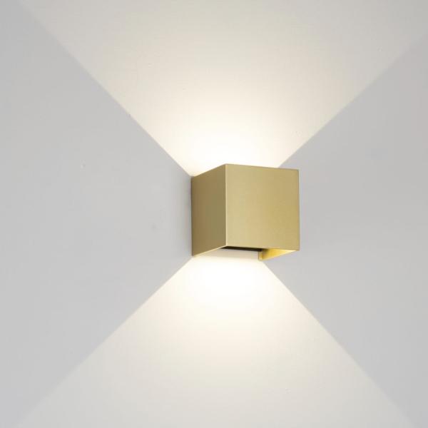 Aplique interior DAVOS Oro Mantra - Luz LED 