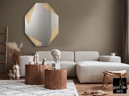 Espejo LAVERNA Oro- Schuller - 120X92 cm