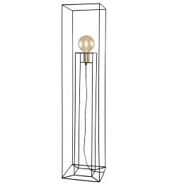 Lampara de pie Kendi Negro Alemar - Bombilla E27 