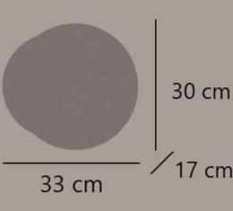 Aplique WANDA marmol/oxido 1 x 60w e-27 - ALEMAR