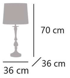 Rinconera TUDOR cuero 1 x 60w e-27 - AJP
