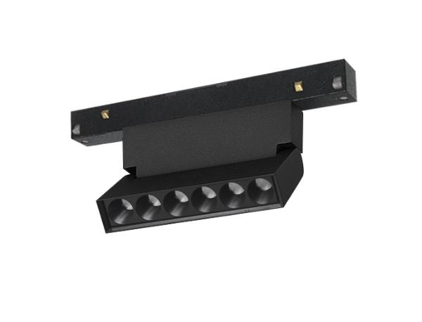 Foco multipunto orientable imantado MAGNETO 48V Mantra - Negro 10W