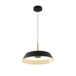 Lampara colgante VERTIGO Negro- Schuller - Luz LED