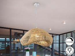 SABAH - LAMPARA RATAN NATURAL 55CM - SCHULLER