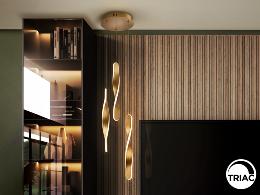 TWIST LAMPARA 3L ORO - SCHULLER