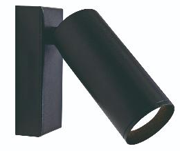 Aplique interior NAZARÉ Negro Mantra - Bombilla Led