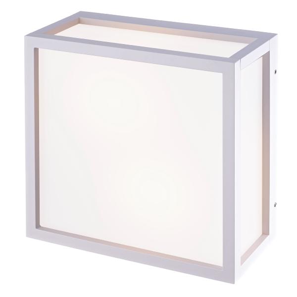 Aplique exterior UTAH Blanco Cuadrado Mantra - Luz LED