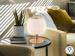 BALOON-SOBREMESA ORO/OPAL - SCHULLER