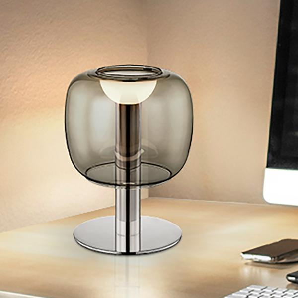 ICON-SOBREMESA CROMO/SMOKE - SCHULLER