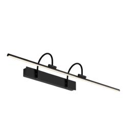 Aplique interior PARACURU Negro Mantra - Luz Led