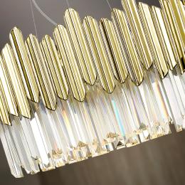 Colgante TIARA Oro - Schuller. Bombilla LED G9