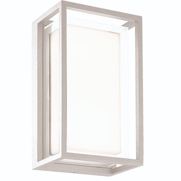 Aplique exterior CHAMONIX Blanco Mantra - Luz LED 
