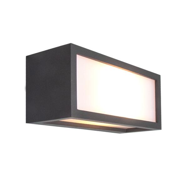 Aplique exterior UTAH Gris Oscuro Mantra - Luz LED 