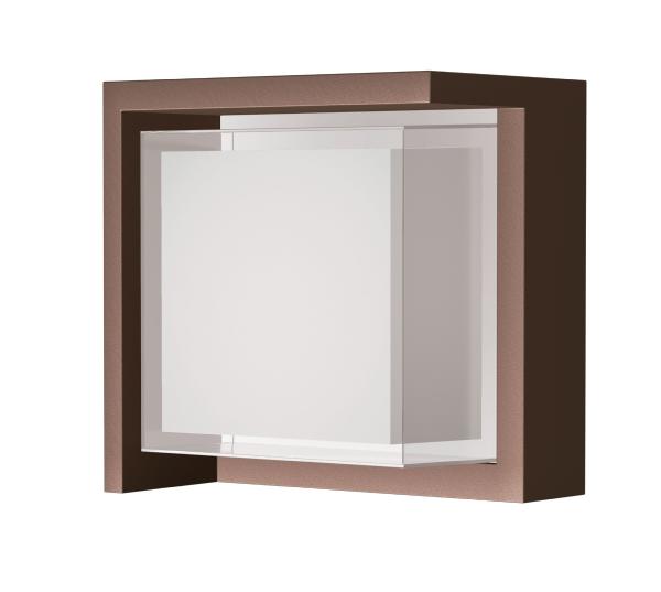 Aplique exterior Mantra CREEK Corten - Luz LED