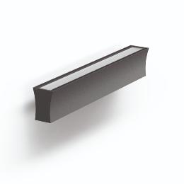 Aplique interior HANOK Negro Mantra - Luz Led