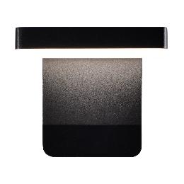 Aplique exterior Cooper Negro Mantra - Luz LED