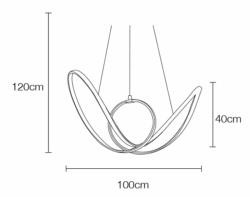 medidas-mimax-lighting-shine-8-colgante-led-con-mando-a-distancia