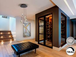 ZARIA LAMP 5L- NEGRO/ORO/TRANSP D30 DIM - SCHULLER