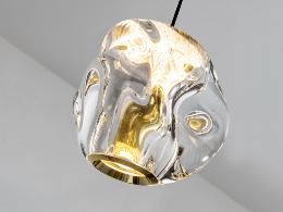 ZARIA LAMP 5L- NEGRO/ORO/TRANSP D30 DIM - SCHULLER