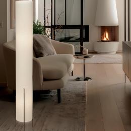 Pie salon VIRGIL tostado 2 x 40w e-27 - ALEMAR