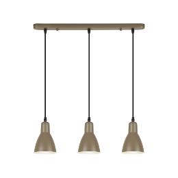 I3-AFRA- LAMPARA 3L -MARRON - ILUMINACION i3 By SCHULLER