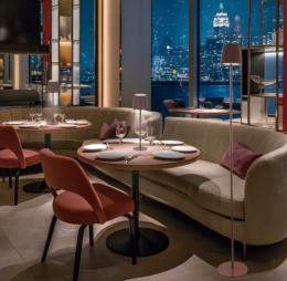 Sobremesa Sunset Marron Alemar Bateria - Iluminación LED