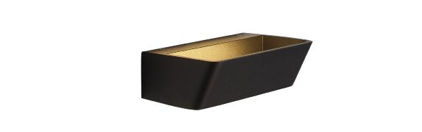 Aplique pared ALTEA Negro Arena Mantra - Luz Led