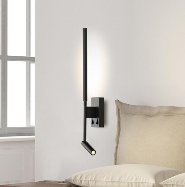 Aplique con lector TORCH Mantra - negro