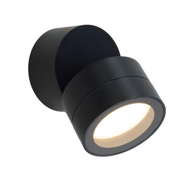 Aplique / Plafon exterior Saler Negro - 1 luz Mantra