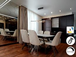 ENORA- LAMPARA - NEGRO / DORADO - SCHULLER