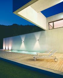 Aplique exterior CANCUN Mantra - Luz LED 