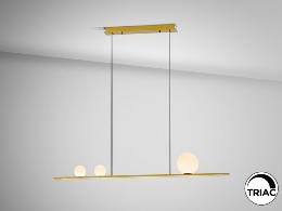 MILA- LAMPARA -DORADA - SCHULLER