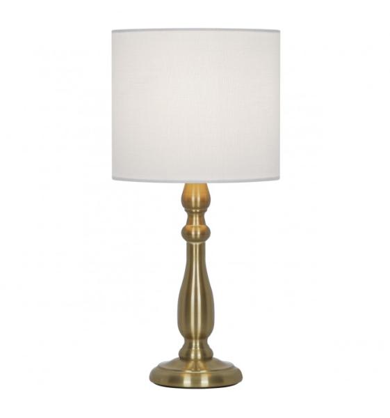 Sobremesa GABÓN cuero 1 x 60w e-27 - ALEMAR