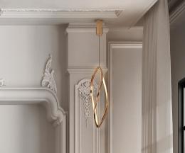 ADELE- LAMPARA PEQUEÑA ORO ROSA - SCHULLER