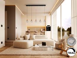 CORINA- LAMPARA 5L NEGRO-COBRE - SCHULLER