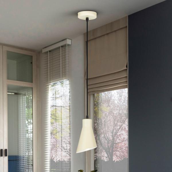 i3-BERA- LAMPARA 1L -CREMA - ILUMINACION i3 By SCHULLER