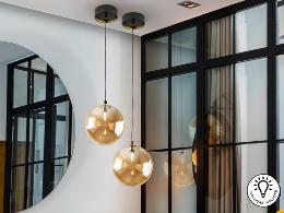 Colgante DARK ø20- Schuller. Bombilla LED G9