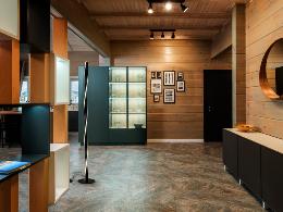 TWIST LAMPARA DE PIE NEGRO - SCHULLER