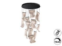 VELOS LAMPARA 13L NEGRO DIMABLE - SCHULLER