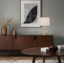 Sobremesa CARPARI latón crista 1 x 60w e-27 - ALEMAR