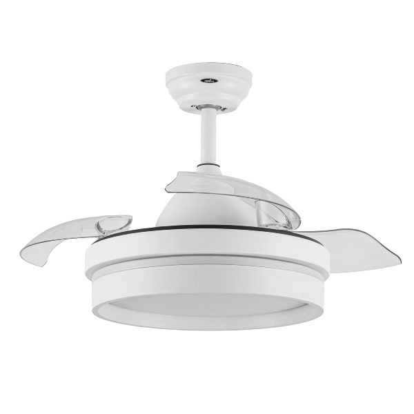 Ventilador Nalon Mini Blanco Fabrilamp - Motor DC Ø91cm