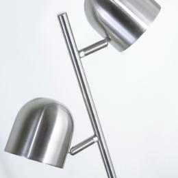 Lampara de pie Baptiste Níquel Alemar - Bombillas GU10 