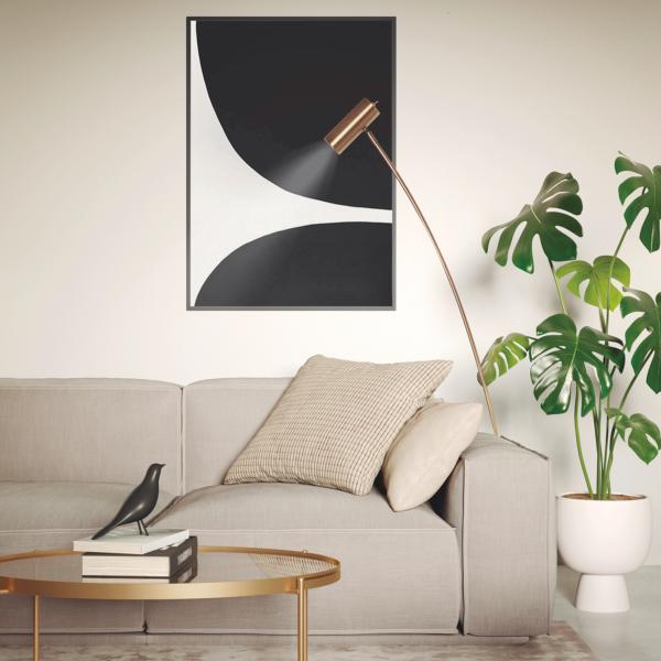 Pie salon ANTIA laton 1 x 50w gu10 - ALEMAR