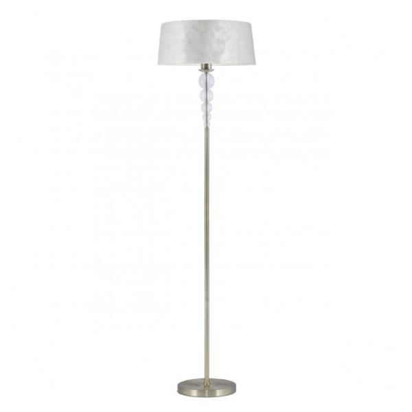 Lampara de pie Bernard Oro envejecido Alemar - 1 bombilla E-27 