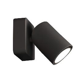 Aplique interior SAL Foco Negro Mantra - Bombilla Led