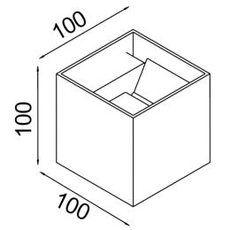Aplique interior DAVOS Oro Mantra - Luz LED 