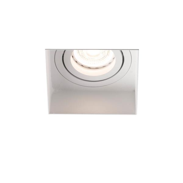 Empotrable Hyde Trimless Faro orientable Cuadrado Blanco 82mm