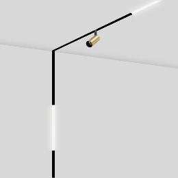 Foco imantado MAGNETO 48V Mantra - Oro Negro 7W