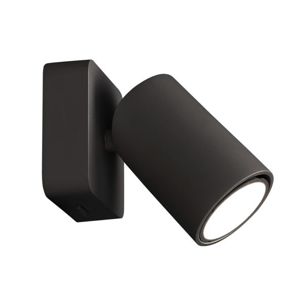 Aplique interior SAL Foco Negro Mantra - Bombilla Led